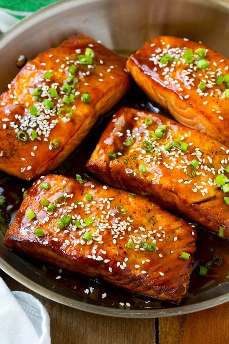 Teriyaki salmon