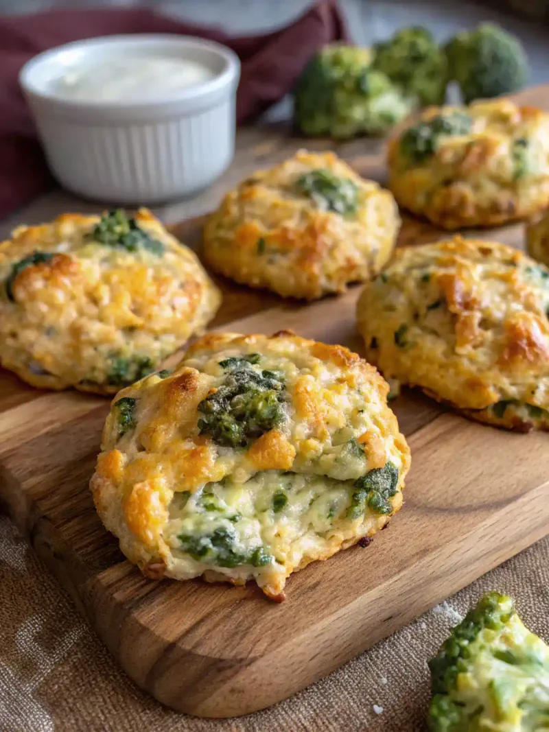 Broccoli Cheddar Biscuits