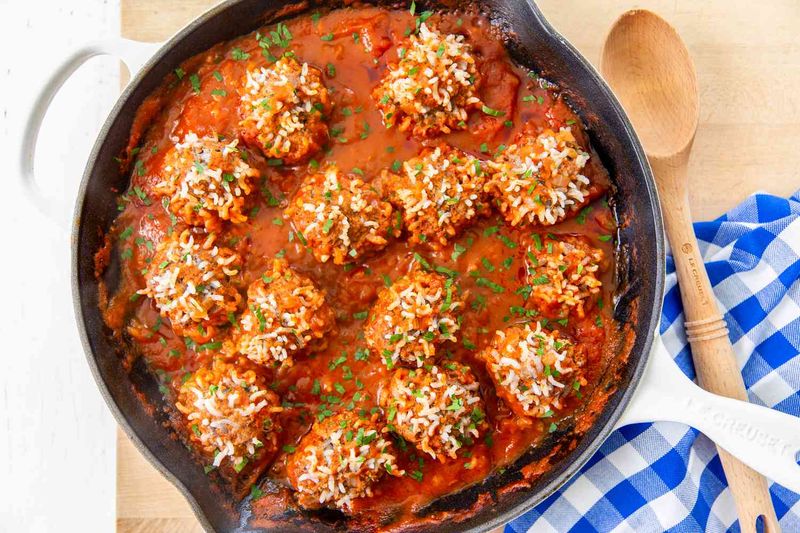 Porcupine Meatballs