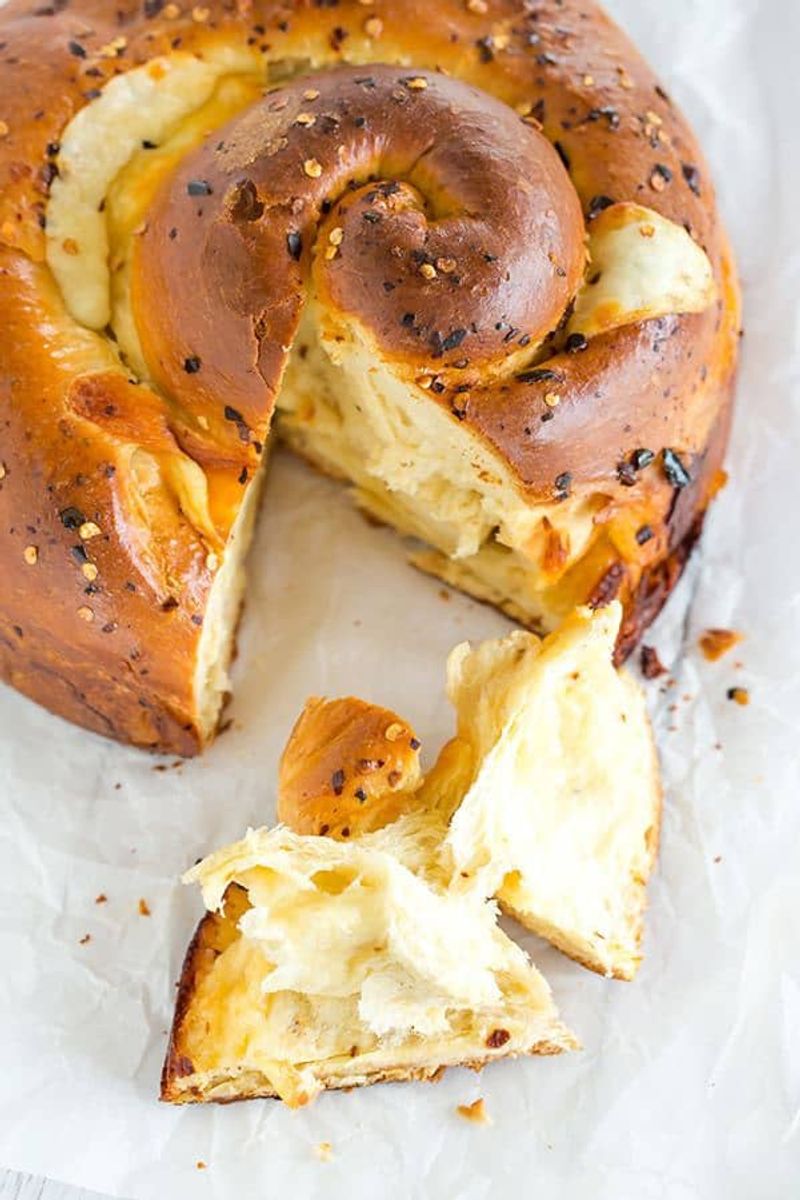 Hot and Spicy Cheese Bread