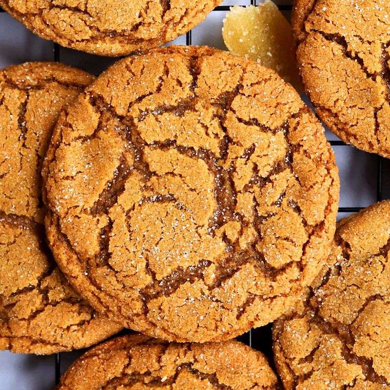 Ginger Molasses Cookies