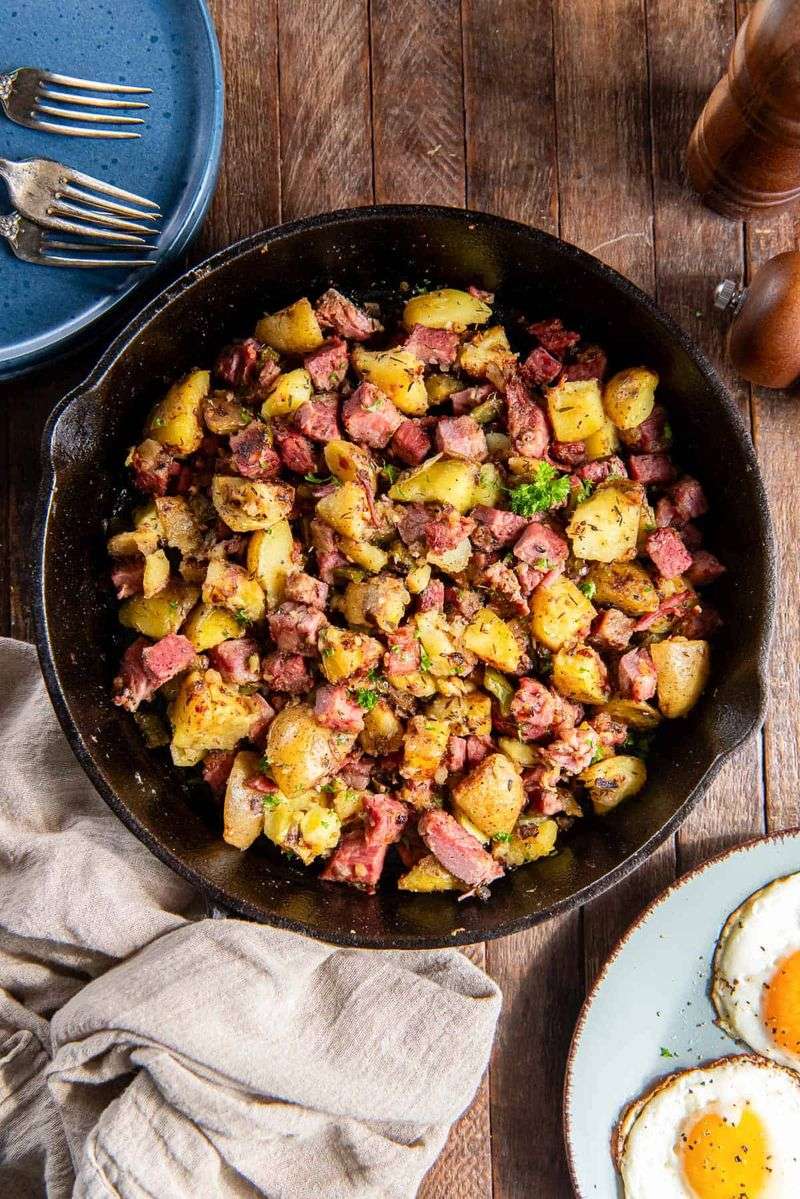 Corned Beef Hash from Scratch