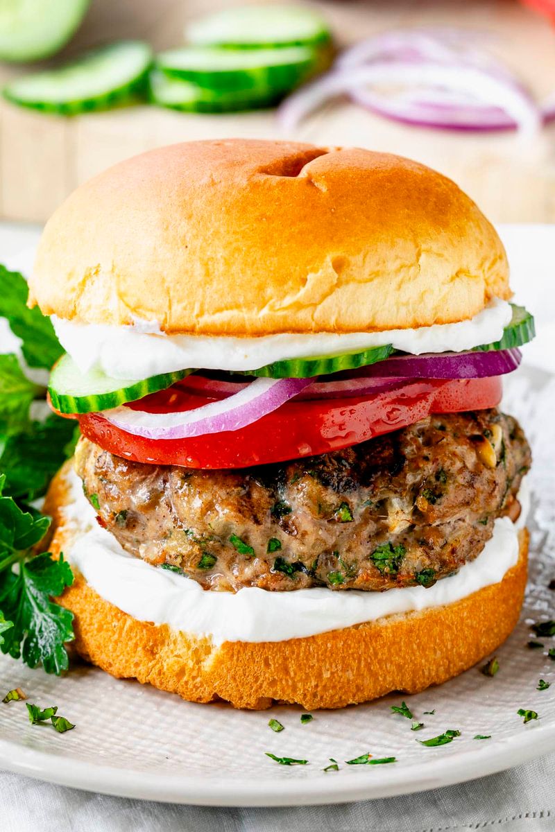 The Turkish Burger With Spiced Beef