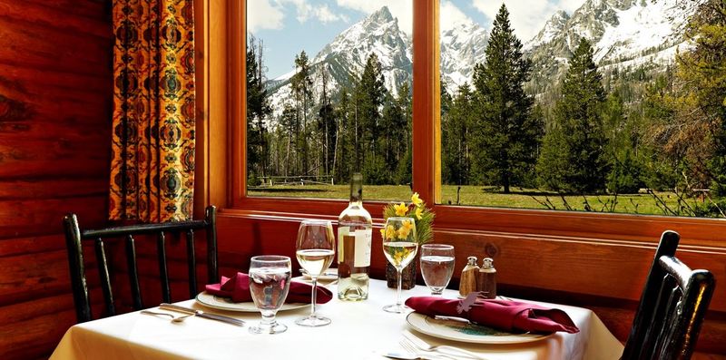 Jenny Lake Lodge Dining Room (Wyoming)