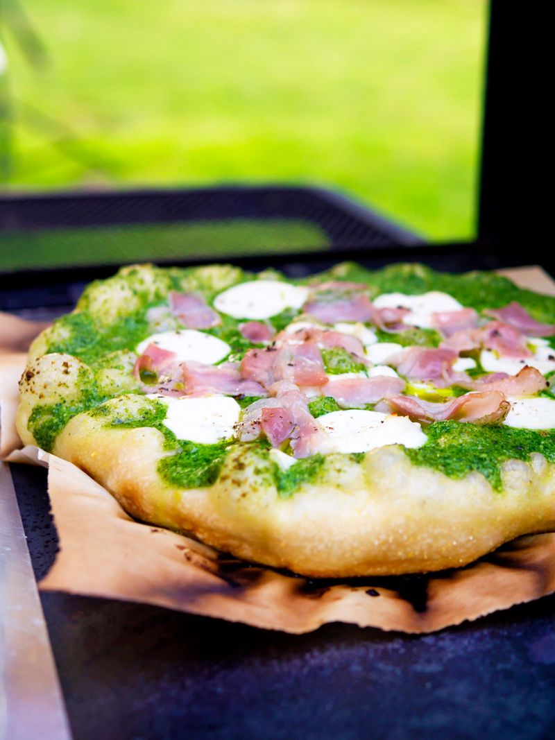 Pesto Veggie Pizza