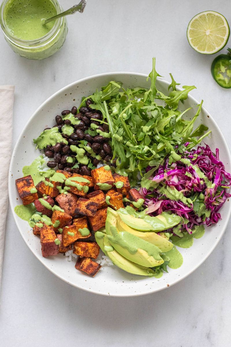 Sweet Potato Loaded Bowls
