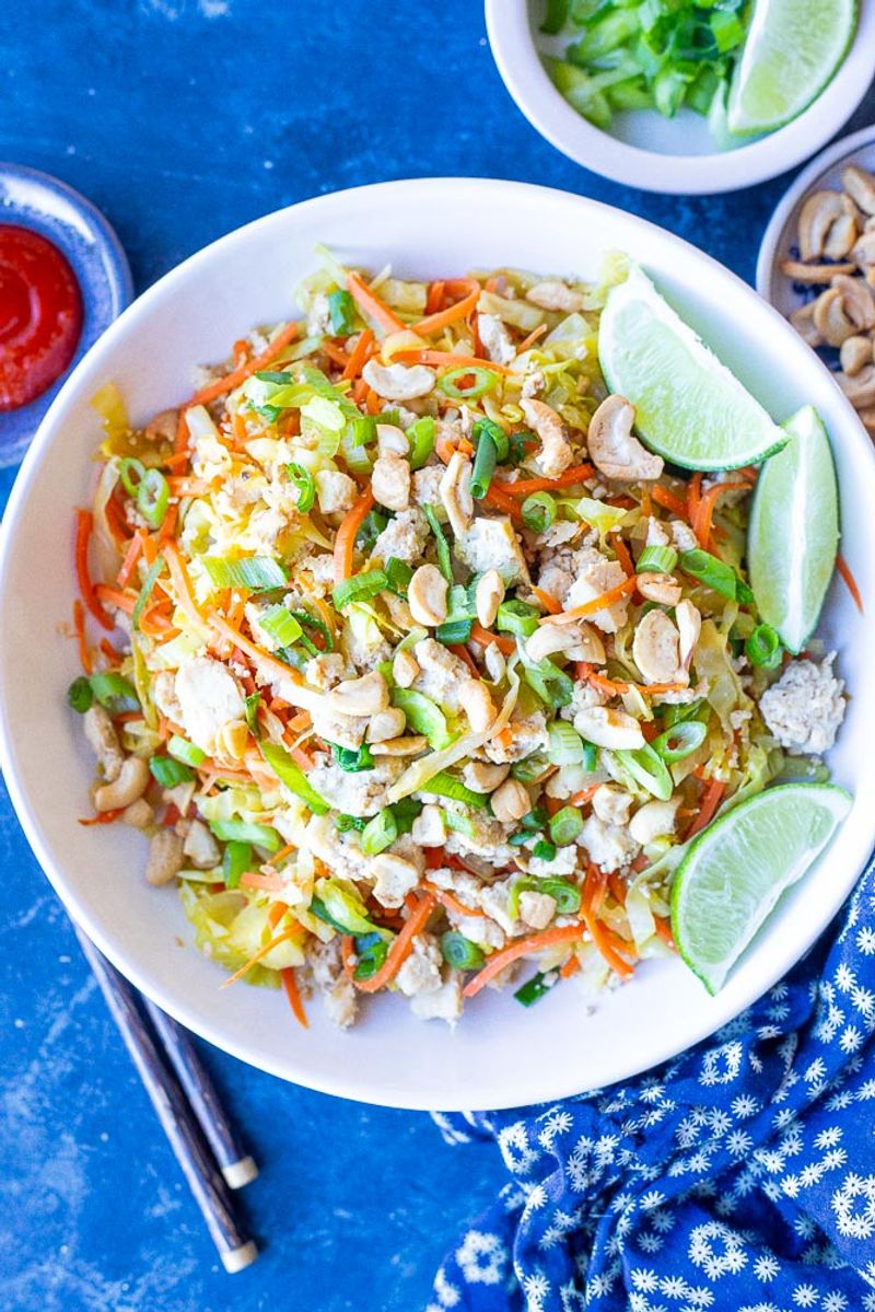 Veggie Egg Roll in a Bowl