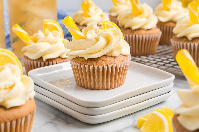 Sweet Tea Cupcakes (or Sweet Tea Bars)
