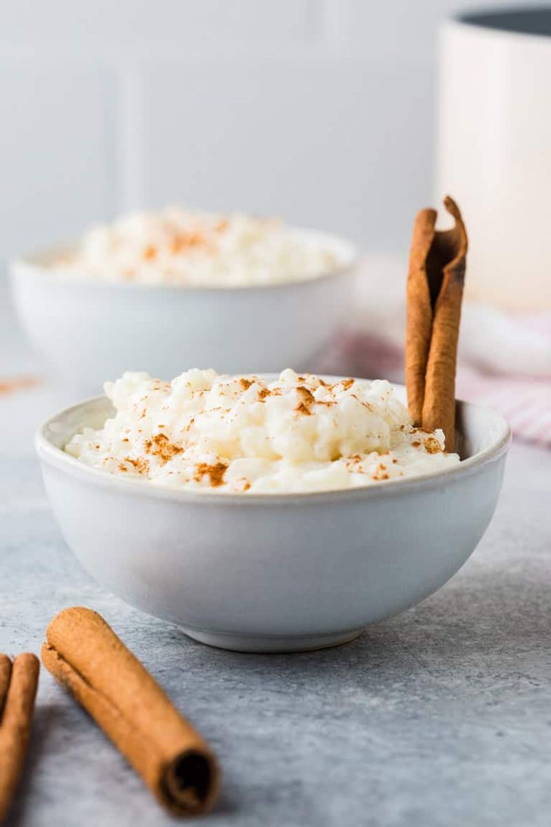Rice Pudding with Cinnamon