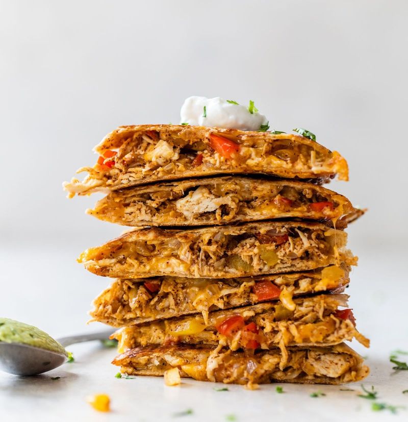 Quesadillas With Whatever You Have