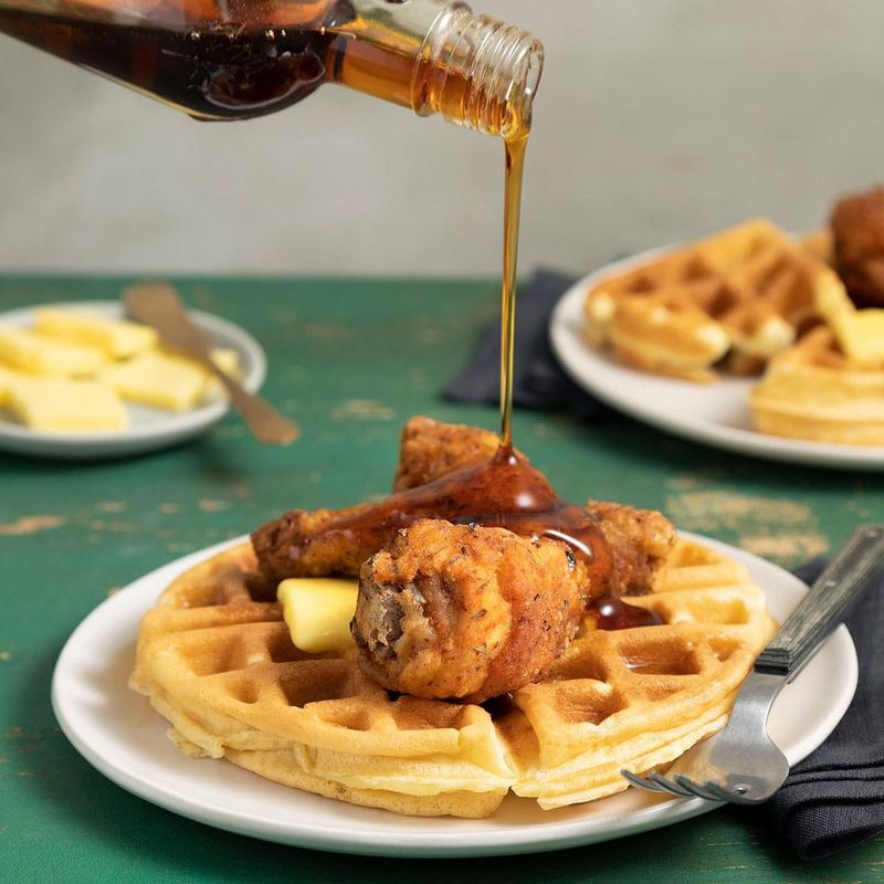 Chicken and waffles