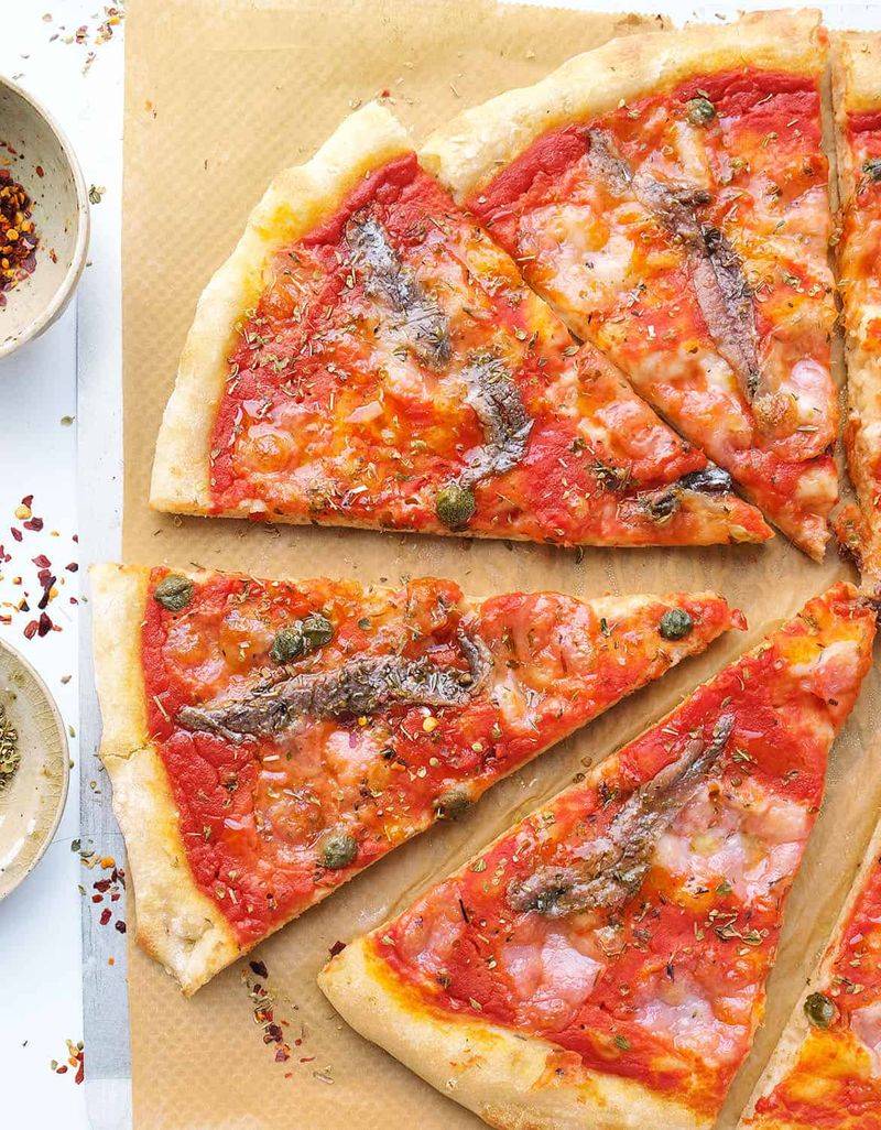 Anchovies make pizza taste fishy