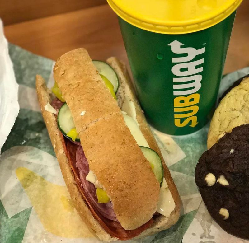 Subway Pizza Sub (secret throwback)