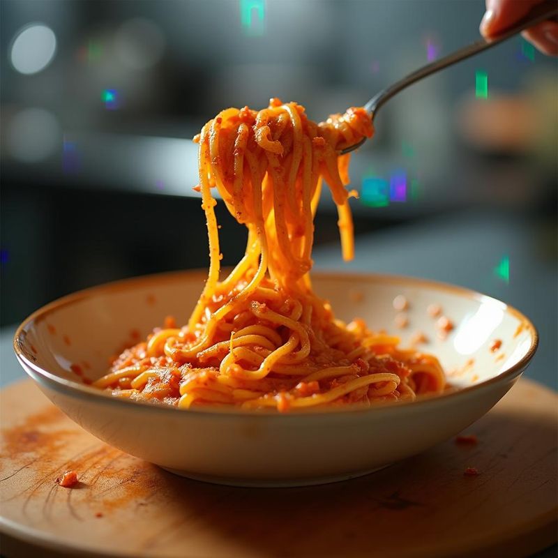 Spaghetti with Creamy Tomato and Smoked Paprika