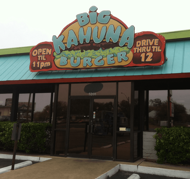 The Big Kahuna Burger (Pulp Fiction)