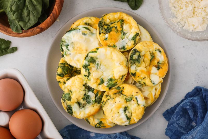 Spinach and Feta Eggs