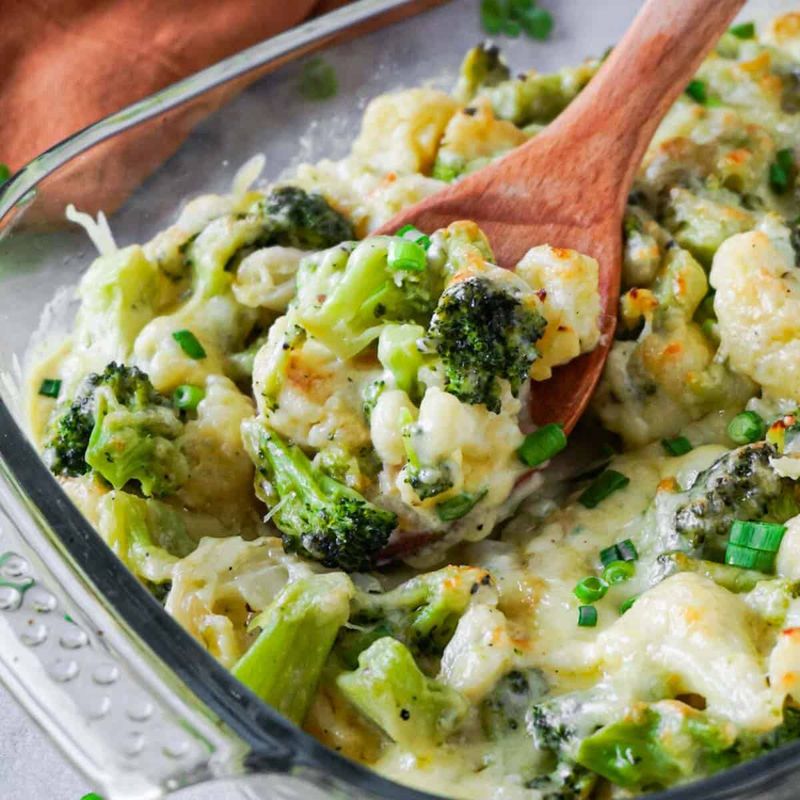 Loaded Broccoli Cheddar Bake