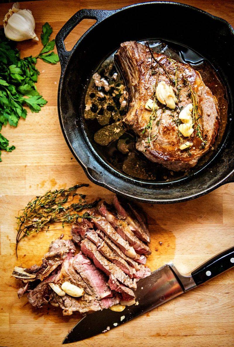 Butter-Basted Ribeye