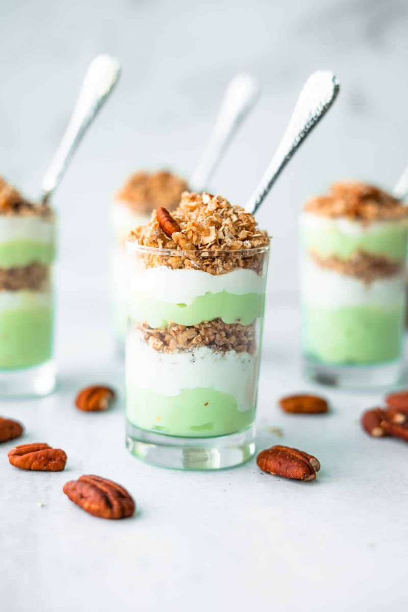 Pistachio Pudding Parfaits