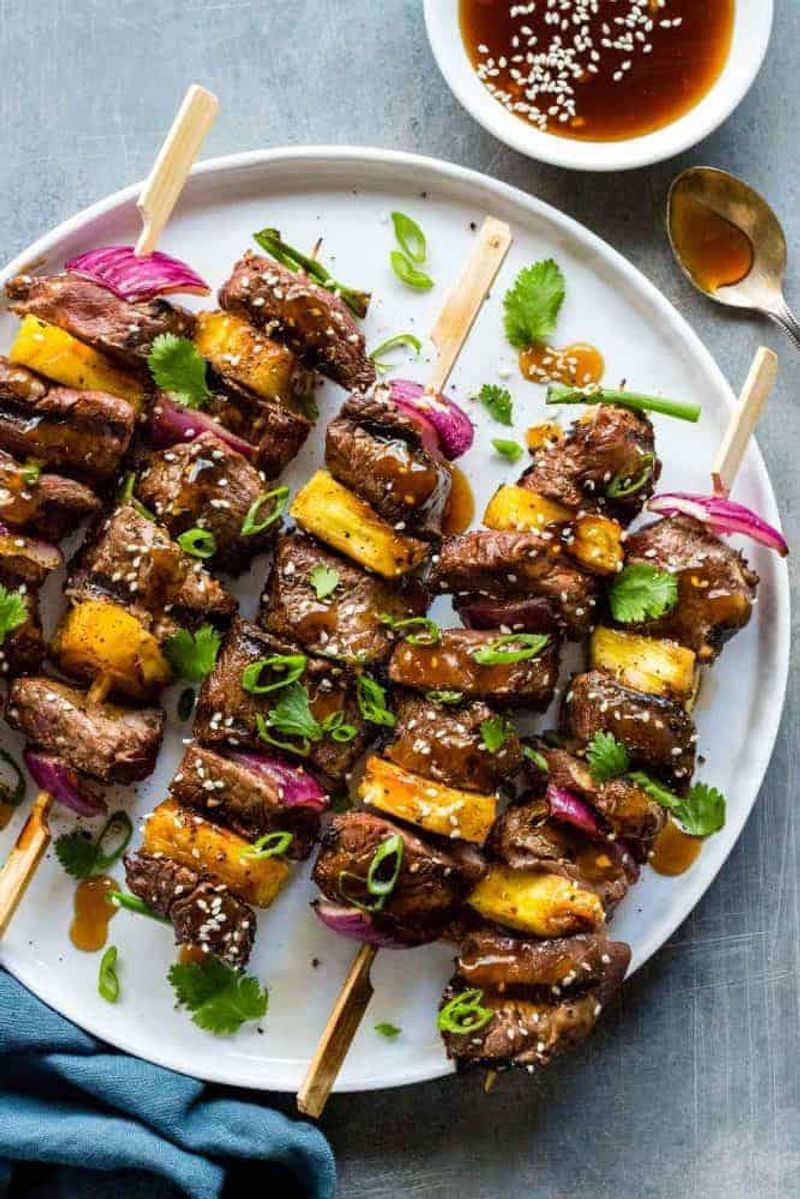 Teriyaki Beef Skewers