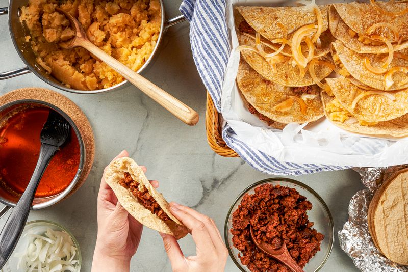 Tacos de Canasta (Basket Tacos)