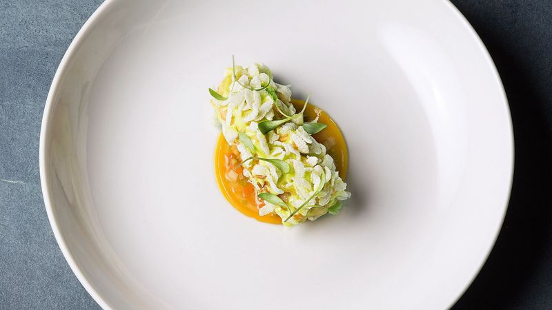 Restaurant Tim Raue — Wasabi Langoustine