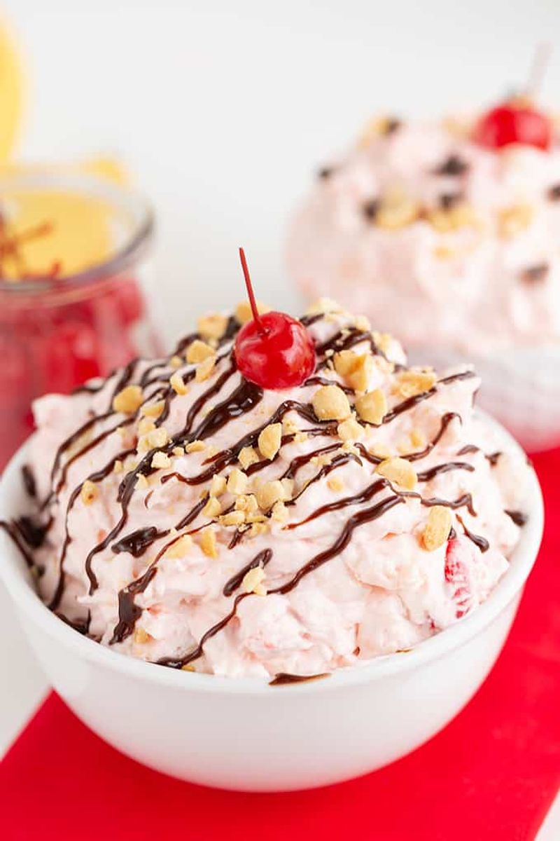 Strawberry Banana Split Fluff