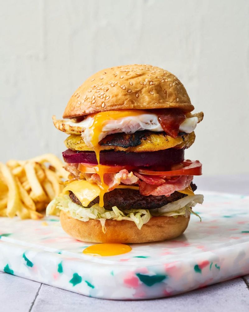 The Aussie Burger With “The Lot”