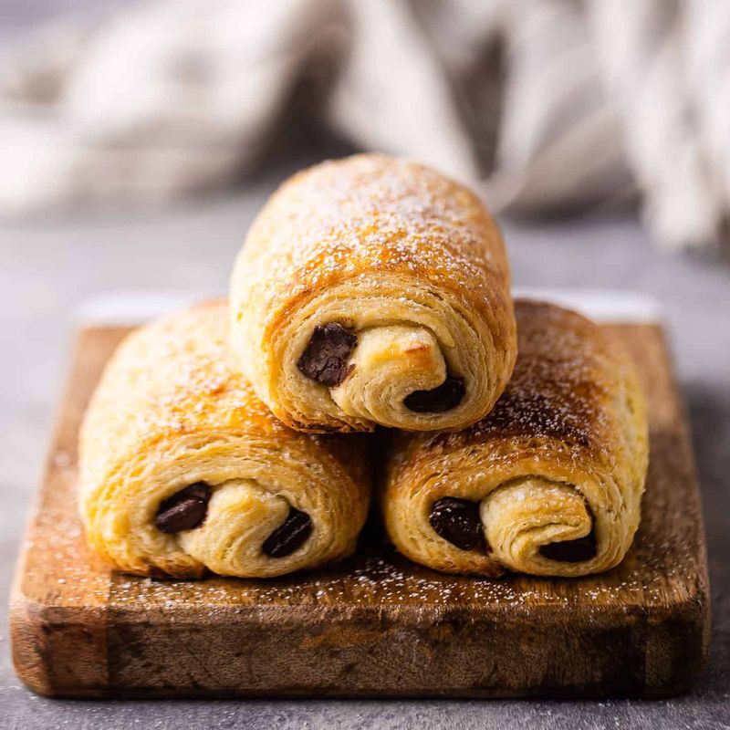 Chocolate Croissant-Style Pastries (Pain au Chocolat Shortcut)