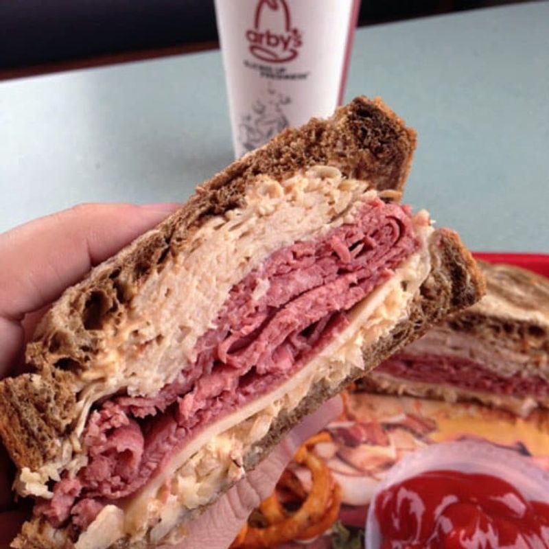 Arby's Turkey Reuben Test