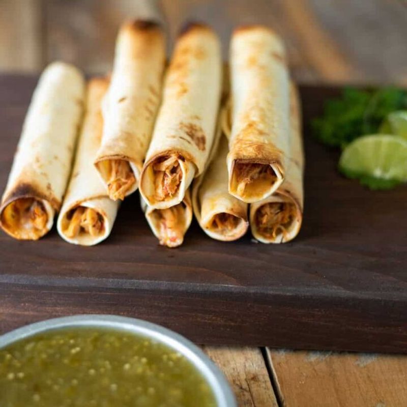 Crispy Baked Taquitos