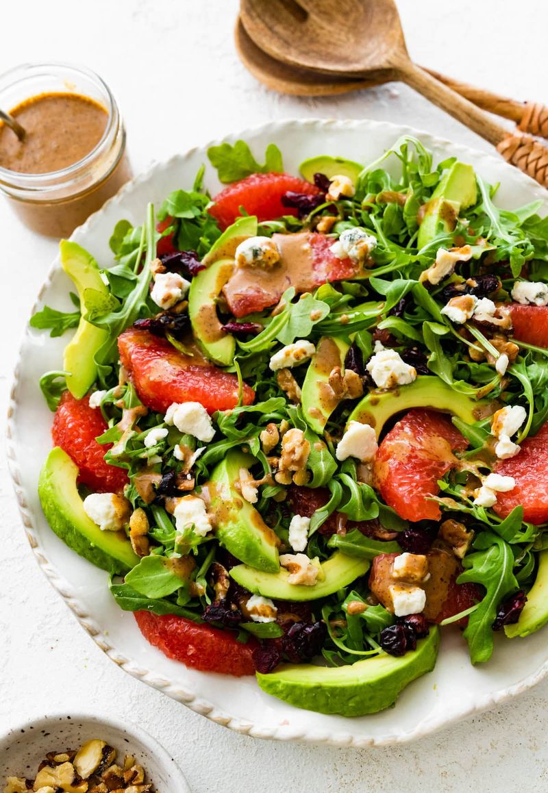 Grapefruit And Avocado Winter Salad