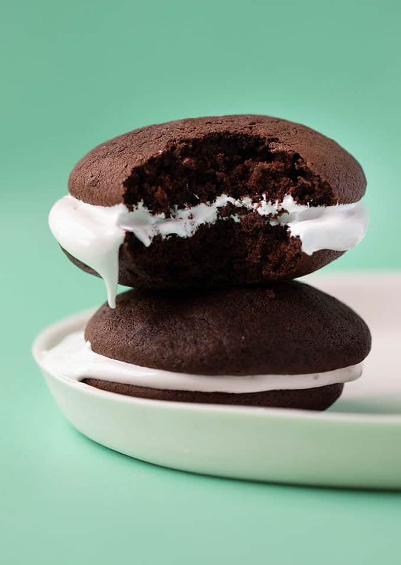 Chocolate Marshmallow Whoopie Pies