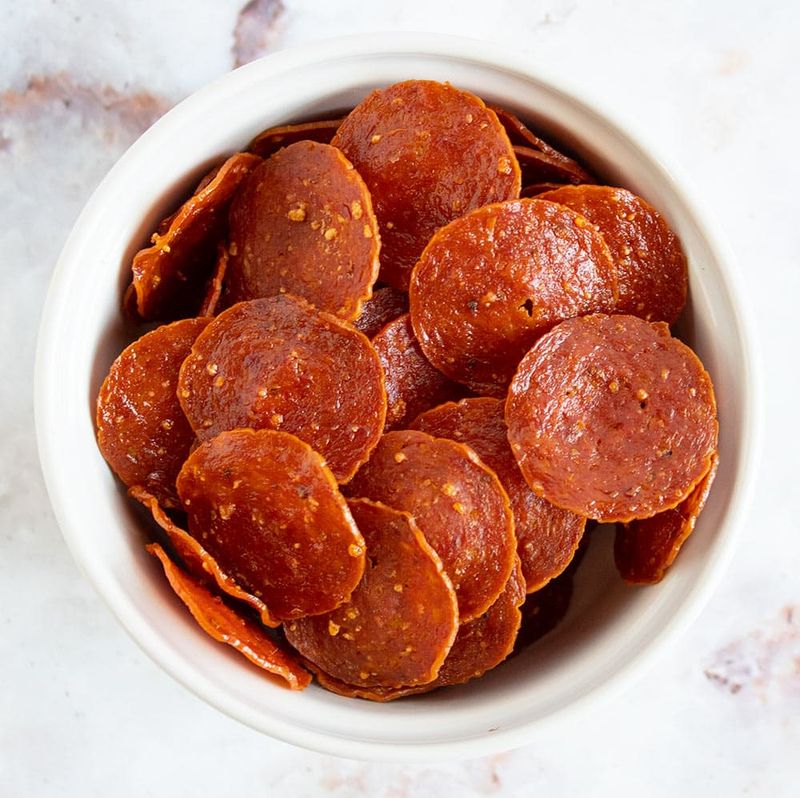 Pepperoni or Salami Chips