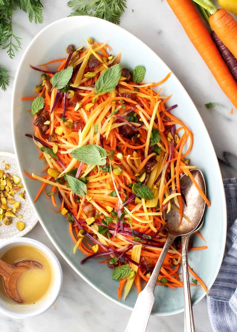 Glazed Carrot and Orange Salad