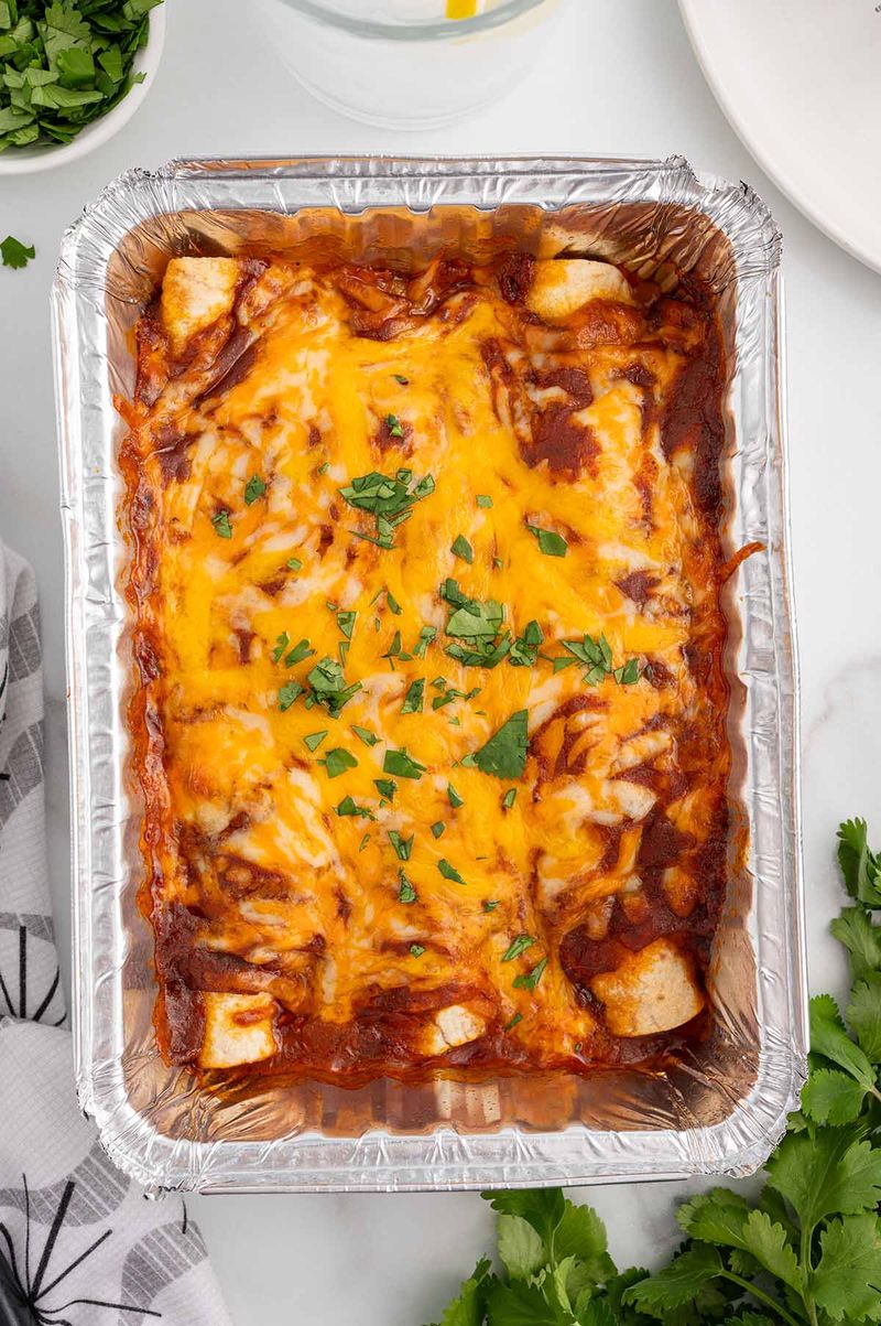 Freezer Friendly Meal Prep Enchiladas
