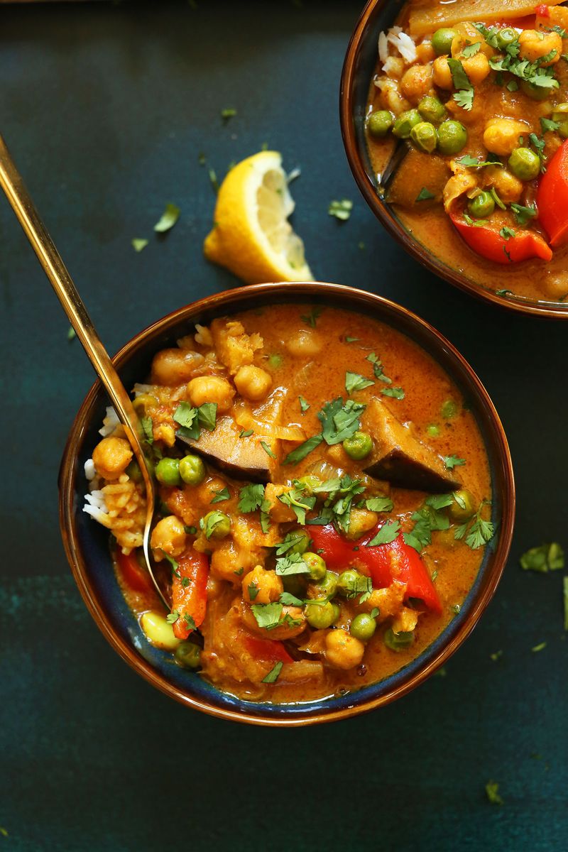 Chickpea Curry for Two