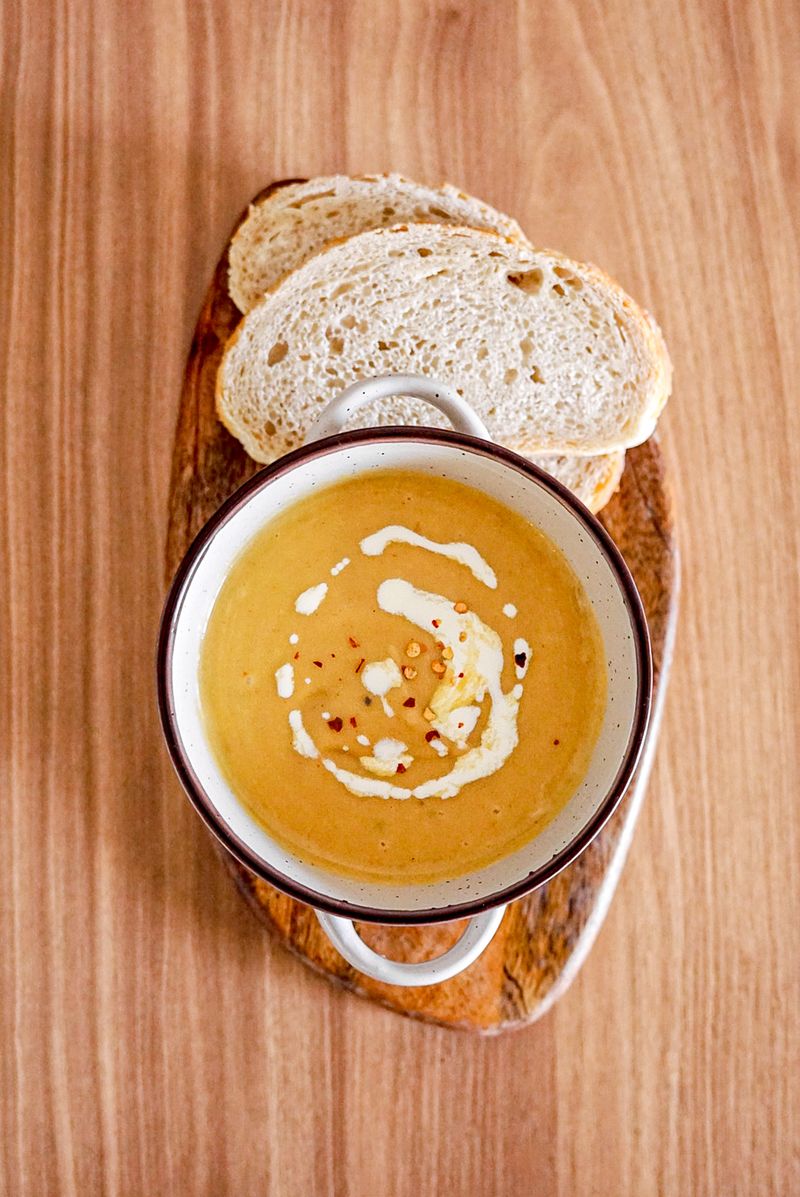 Potato Leek Soup + Tuna Melt