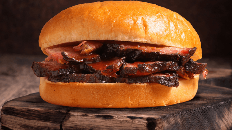 Buc-ee’s Sliced Brisket Sandwich