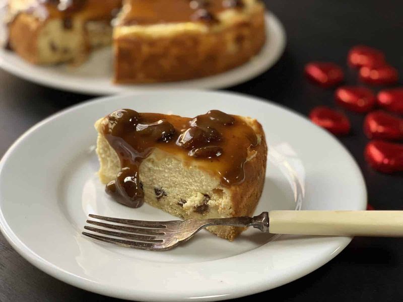Rum-Raisin New York Cheesecake