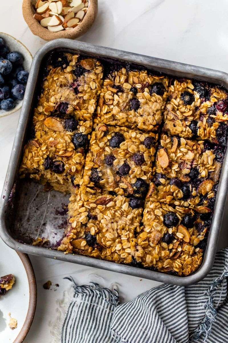 Baked Oatmeal Squares