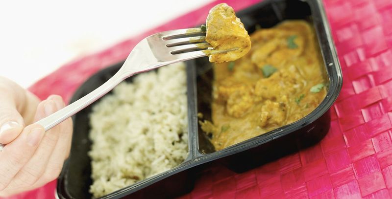 Microwaved Frozen Dinners