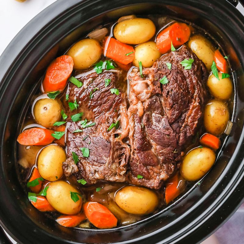 Classic Pot Roast With Veggies