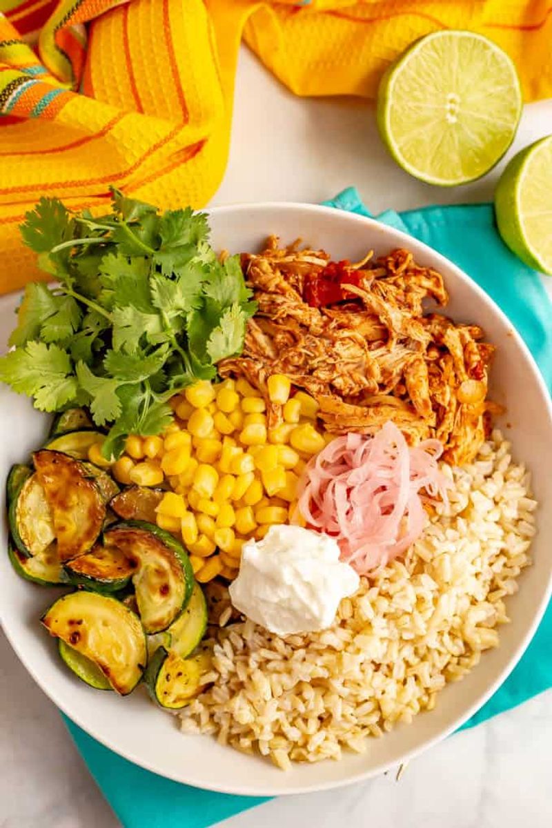 Salsa Chicken Bowl
