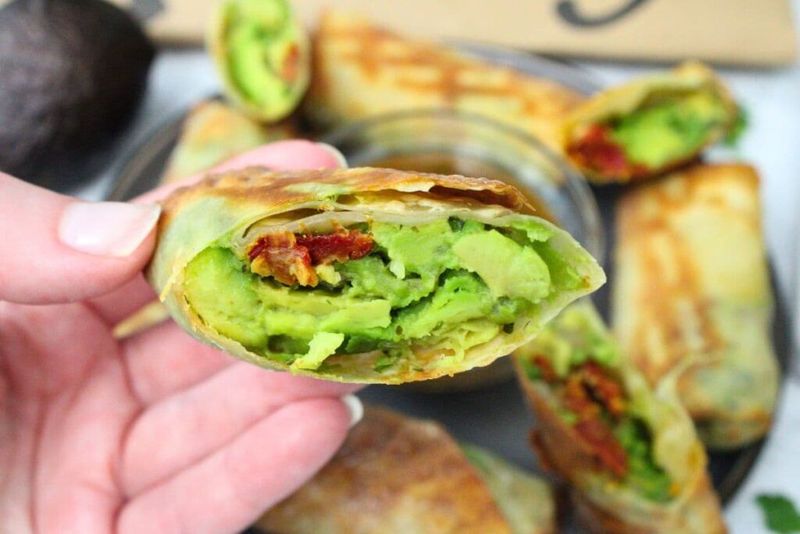 Avocado Eggroll-Inspired Rolls