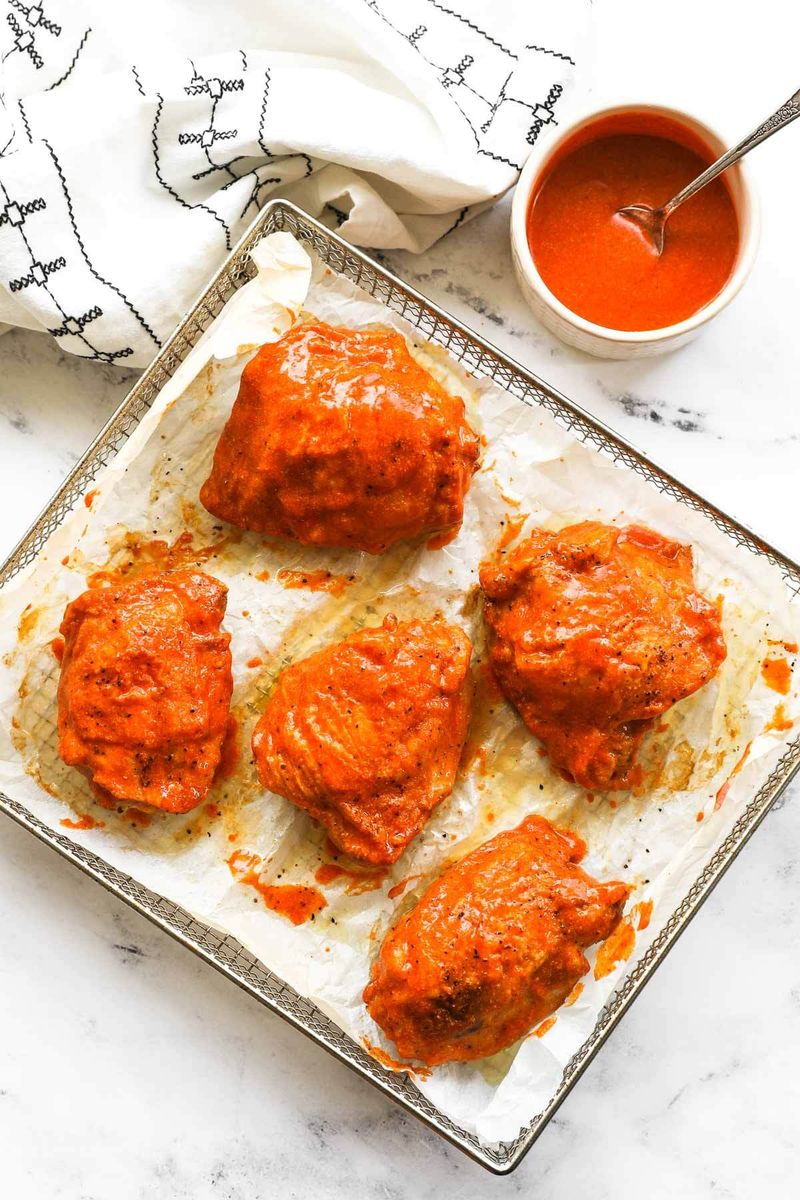 Buffalo Chicken Thighs