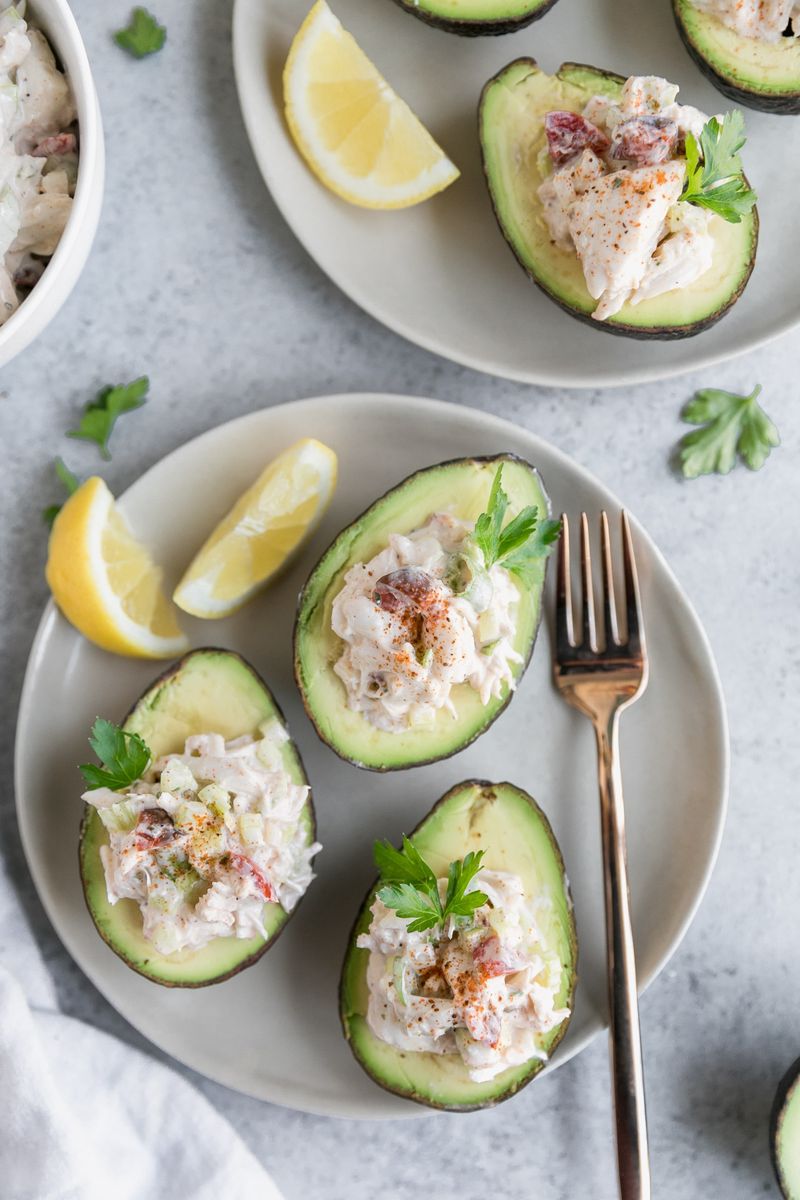 Crab-Stuffed Avocados