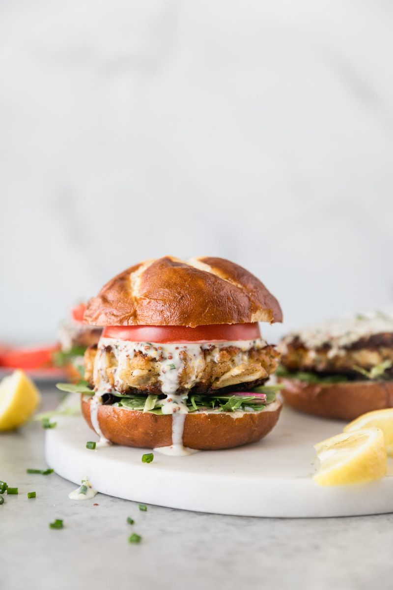 Crab Cake Sandwich (Maryland)