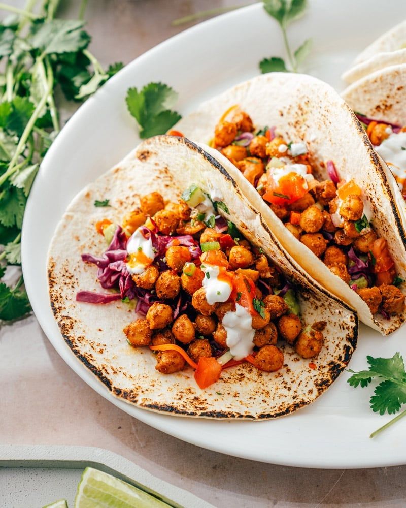 Smoky Chickpea Tacos