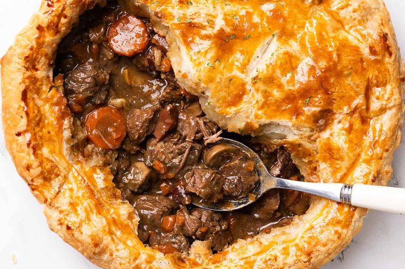 Beef And Guinness Pie